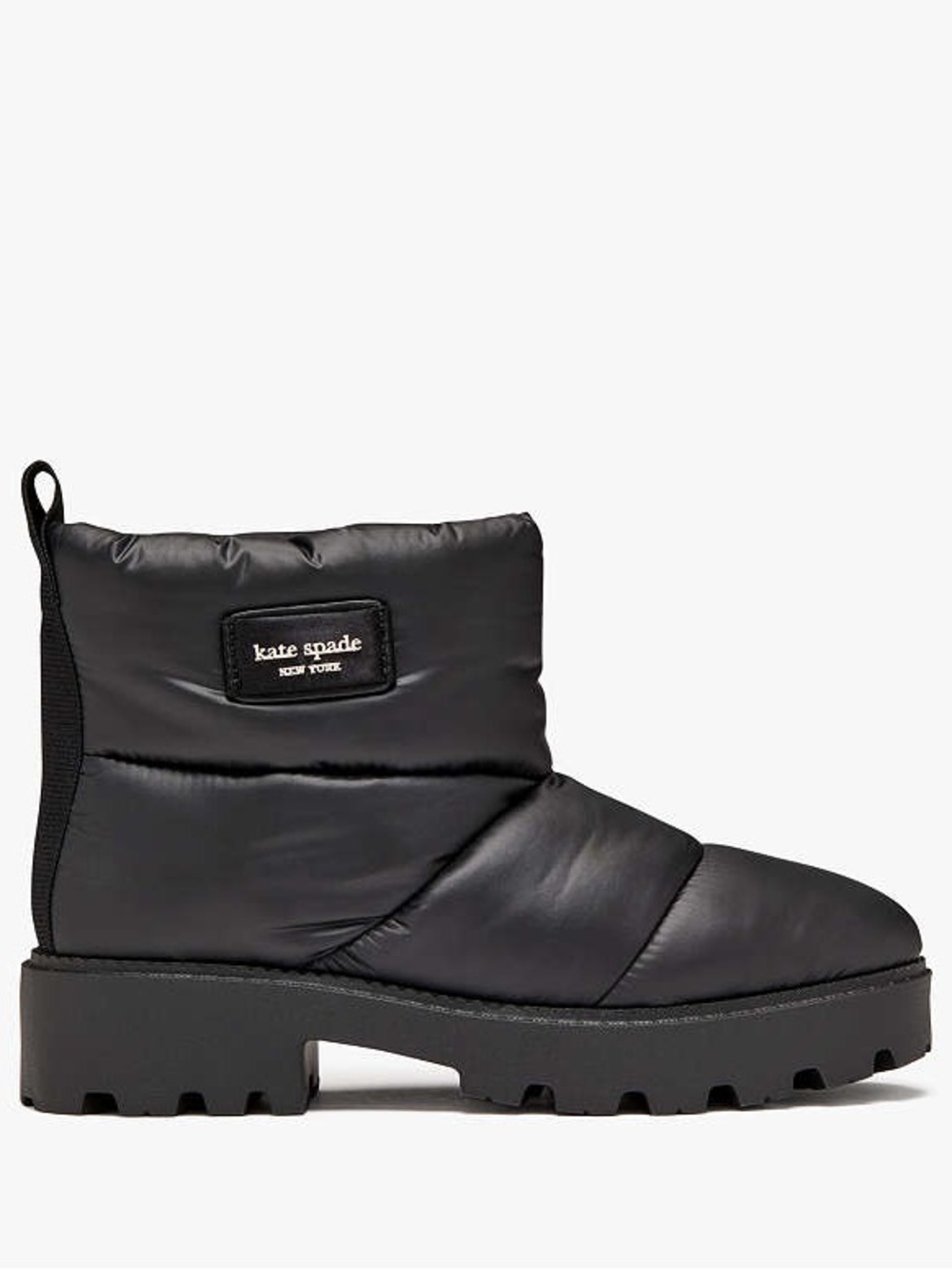 kate spade Black Quilted Puffer Detail